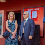 Queen’s Model Schools Host Dr. Perlman and His Wife for an Inspiring Visit